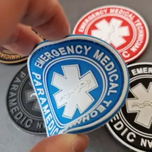 Emergency Medical Paramedic PVC Patch in 5 Colors 13 S279935637ce14124886c7893c7298409K