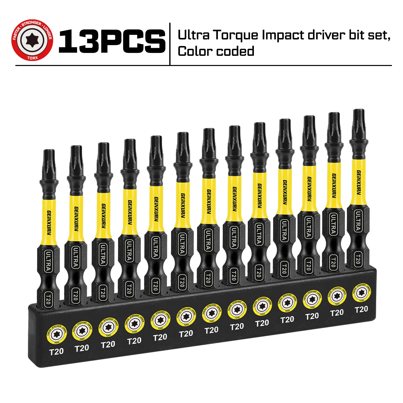 Heavy-Duty Impact Screwdriver Bits Set 20-29 Pieces 7 Heavy-Duty Impact Screwdriver Bits Set 20-29 Pieces - Image 7