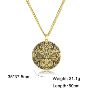 Vintage Stainless Steel Raphael Wings Necklace 15 S27a6f2eae5d84e19884c5de55fea46bcP