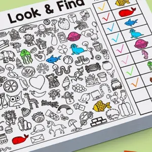 Kids' Search & Coloring Activity Book 10 S27a78a2291134769915c4bef0a4007b9k