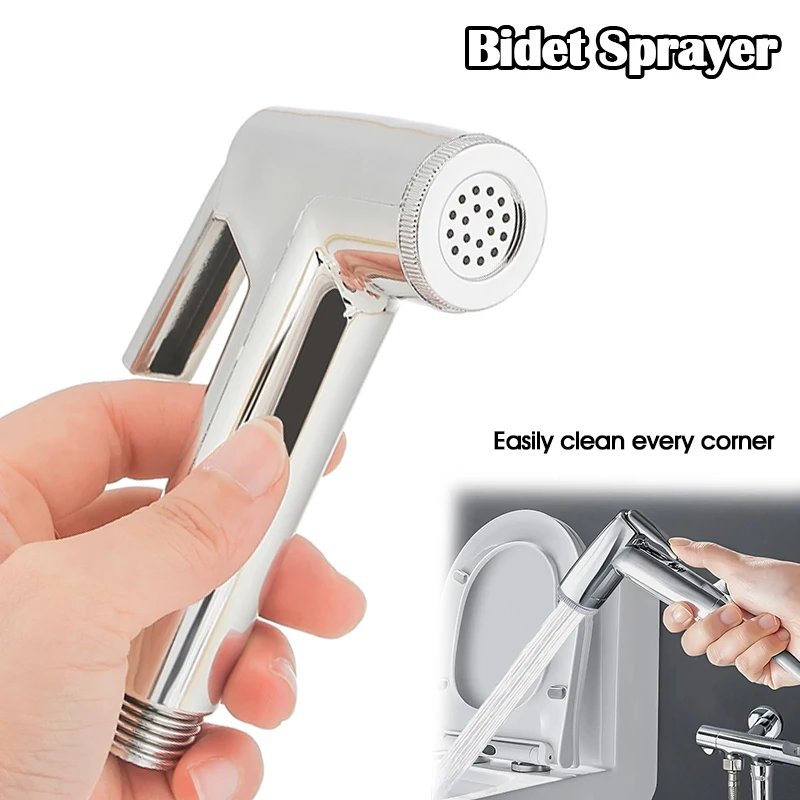 Modern Chrome Bidet Sprayer for Toilets 6 Modern Chrome Bidet Sprayer for Toilets - Image 6