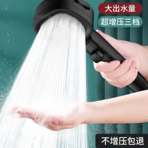 High-Pressure Shower Head with Detachable Hose 12 S27bacd9b932b46d7a5304a84a1cb2802D