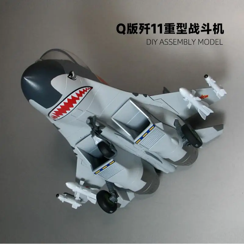 1:72 Scale J-11 Fighter Jet Model Kit 2 1:72 Scale J-11 Fighter Jet Model Kit - Image 2