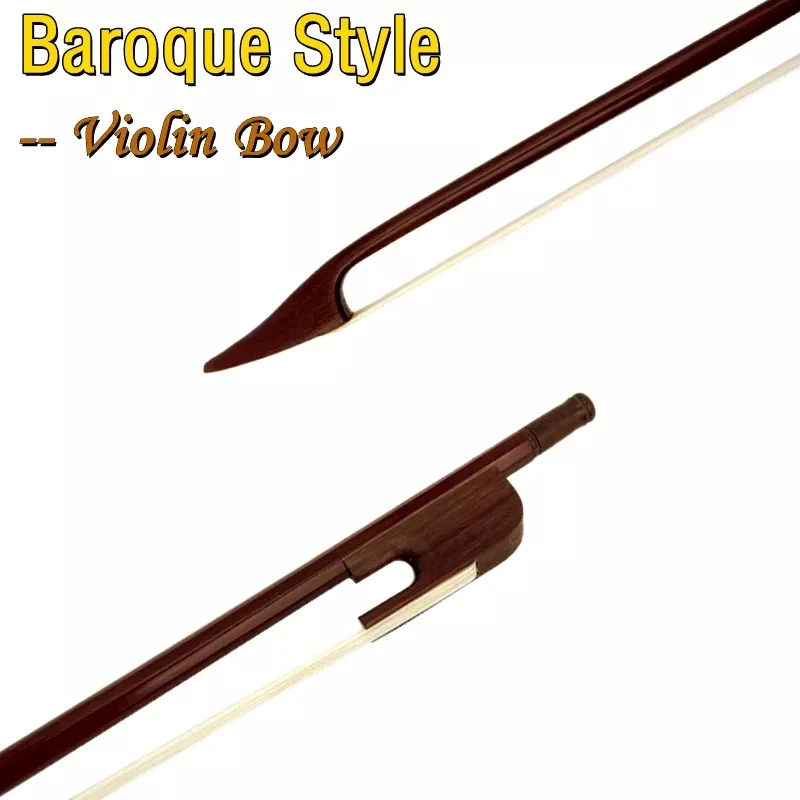 Carbon Fiber 4/4 Violin Bow with Ebony Frog 5 Carbon Fiber 4/4 Violin Bow with Ebony Frog - Image 5