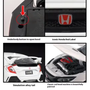 Honda Civic Type-R 1:32 Scale Diecast Model 8 S27db966ce522477485cde0fb48c25d88O