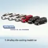 1:64 Diecast Alloy Model Car ALPHARD 2018-2019 Style Limited Edition High Detail Scale Collectible Desktop Display Gift