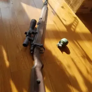 German 98K Sniper Paper Model 120cm 7 S27e39bb32d9a41f5b02077c34109373fO