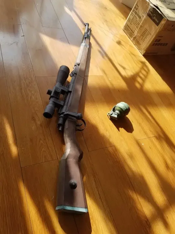 German 98K Sniper Paper Model 120cm 3 German 98K Sniper Paper Model 120cm - Image 3