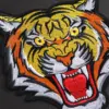 Tiger Head Embroidered Iron-On Patch 20x17.5 cm