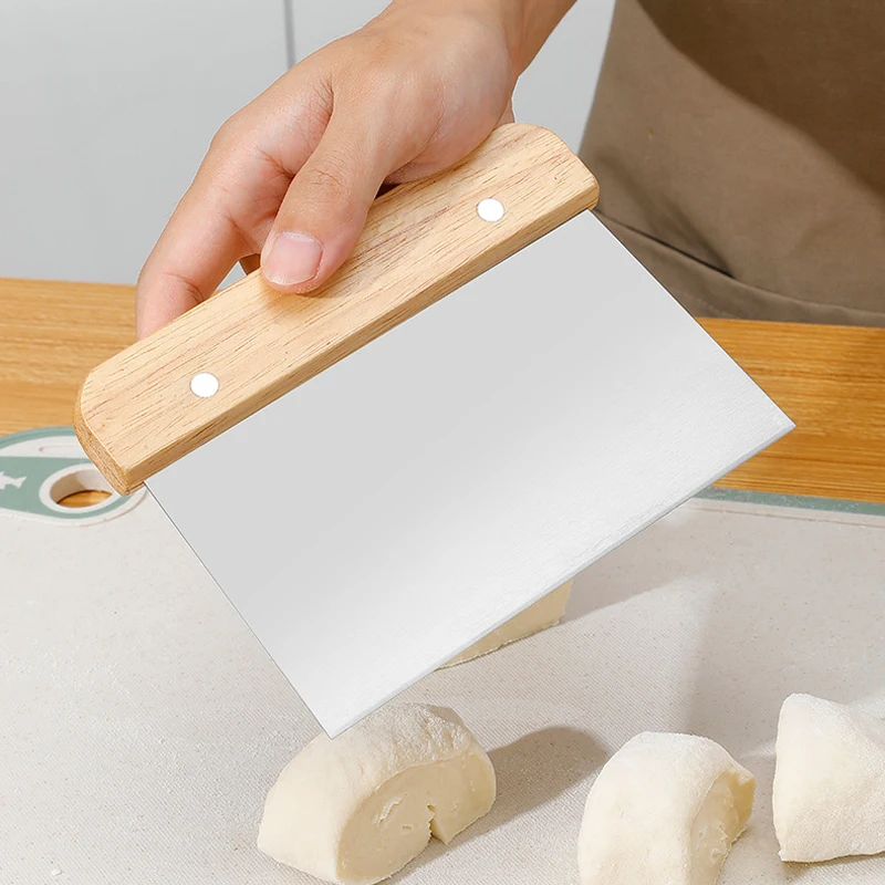 Stainless Steel Bake Scraper for Chefs 2 Stainless Steel Bake Scraper for Chefs - Image 2