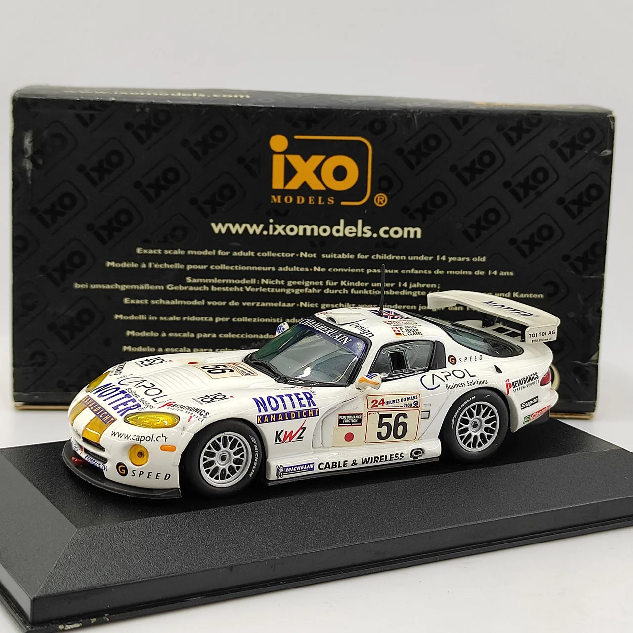 BMW M3 GTR V8 Diecast Model 1:43 Scale with Surface Defect 2 BMW M3 GTR V8 Diecast Model 1:43 Scale with Surface Defect - Image 2