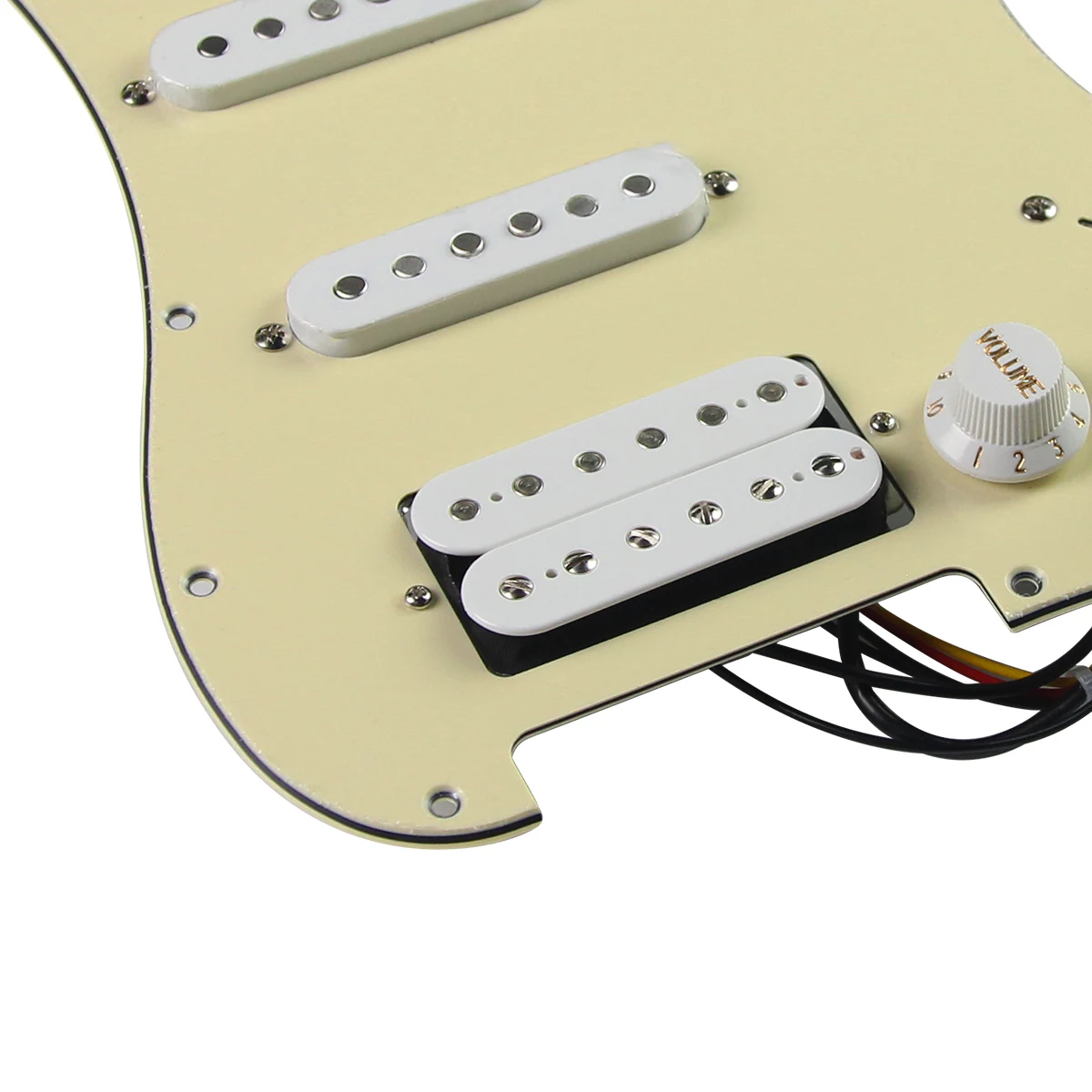 Prewired SSH Guitar Pickguard with Alnico 5 2 Prewired SSH Guitar Pickguard with Alnico 5 - Image 2