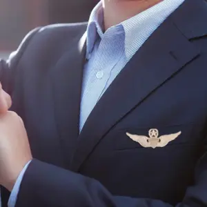 U.S. Air Force Insignia Pentagram Wings Brooch 13 S2891e4d1cb304a3e8442bb251c89995e0