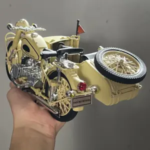Vintage Military Tricycle Motorcycle Model Replica 14 S28a3723bb4c54884969a56368eef3b49u