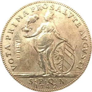 1742 Nurnberg Ducat Replica Coin Collection Piece