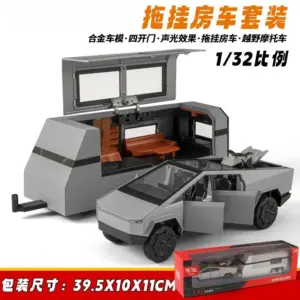 1:32 Diecast Pickup Trailer with Sound & Lights 16 S28cf306843c34234a48f6579d651b52c8
