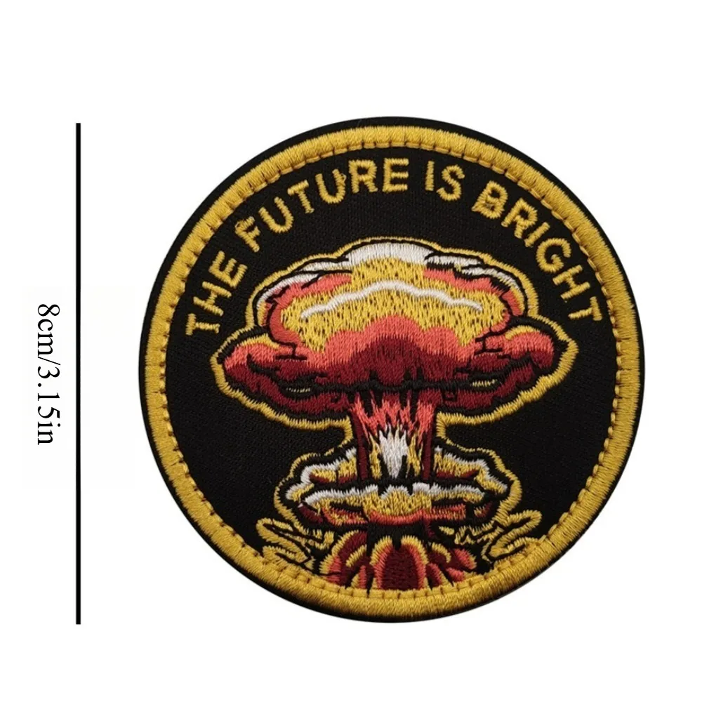 Vintage Nuclear Explosion Patch Set of 3 3 Vintage Nuclear Explosion Patch Set of 3 - Image 3