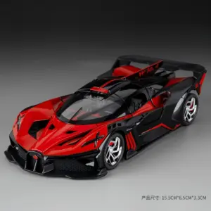 1:32 Blue Diecast Race Car Model with Sound and Light 18 S28f552ea36e44a00a6a387588f13b7e0N