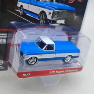 1971 C10 Super Cheyenne Diecast Model in 1/64 Scale 10 S28f5e530906345049a3f2ddc4223f241G