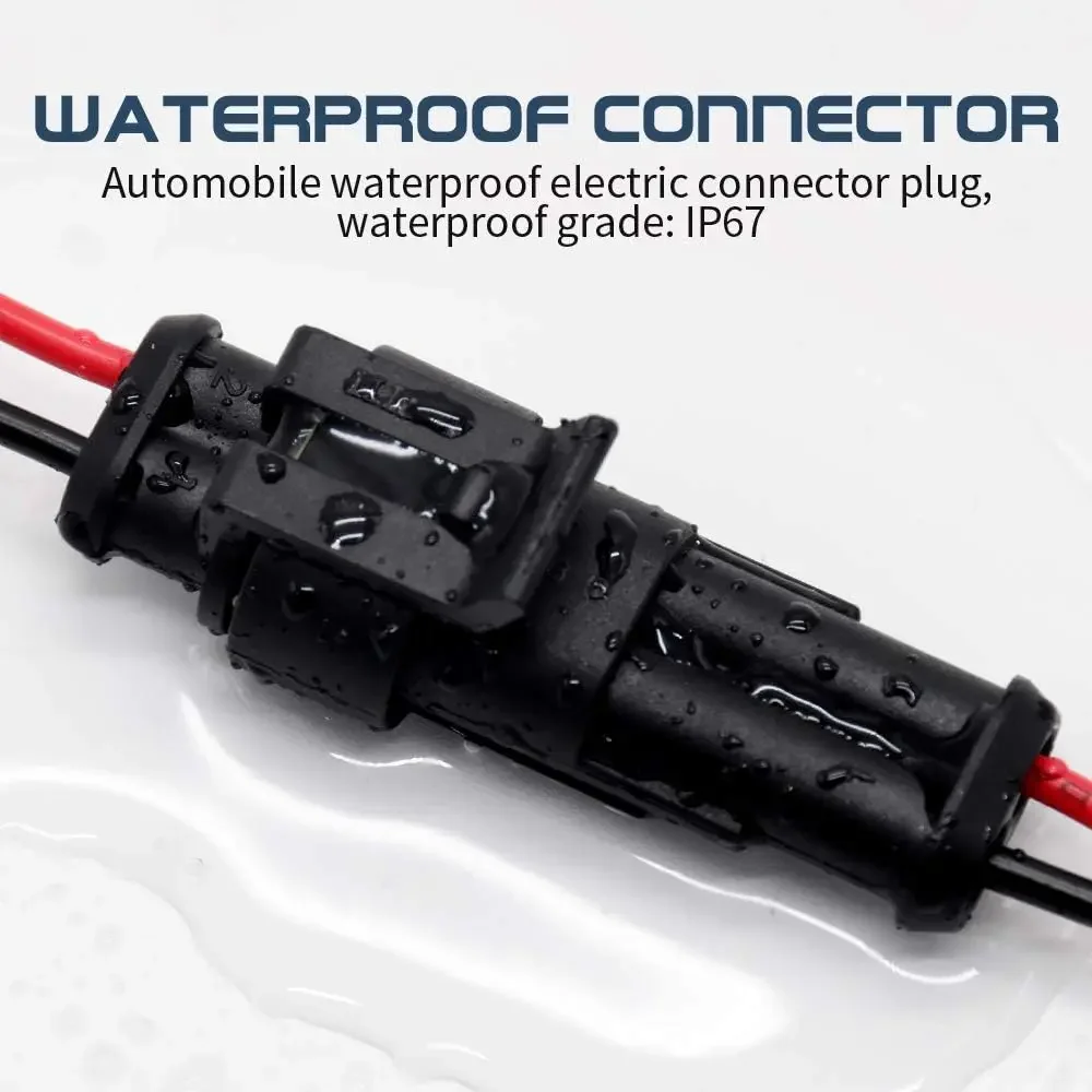 Premium Waterproof 2-Pin Automotive Connector Set 6 Premium Waterproof 2-Pin Automotive Connector Set - Image 6