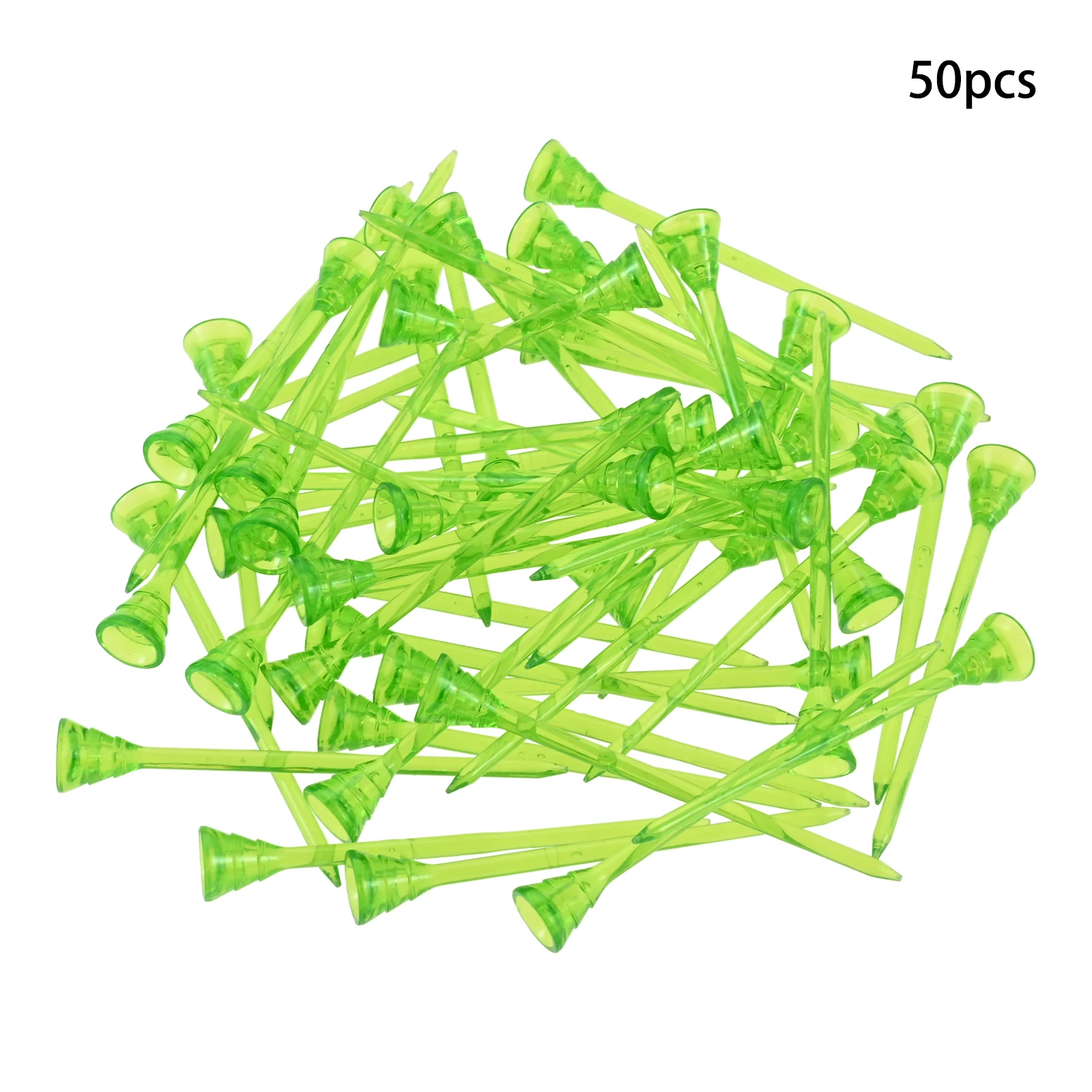 Vibrant 50-Pack Plastic Golf Tees, 83mm 6 Vibrant 50-Pack Plastic Golf Tees, 83mm - Image 6