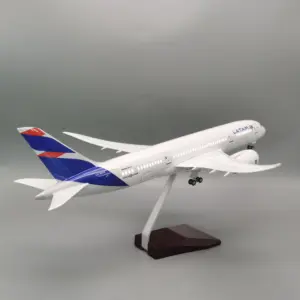 Boeing 787 Diecast Resin Model with LED Light 10 S2924a24338874ea9a8c11a690cae050dB