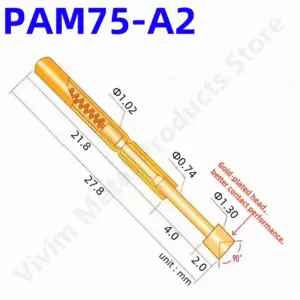 Gold-Plated Circuit Test Probes PAM75-A2 6 S29273c794ebd4ec3b7a122588fd23644P