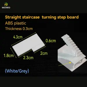 Miniature Protective Guardrail Set for HO, N, Z Scales 13 S29310e3b315a40d2b041d13ccb8114fcR