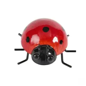 Colorful Metal Ladybug Garden Sculptures Set 18 S293a77ded87b4fdd99b8645e70f39f6cW