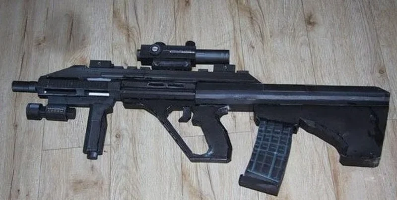 AUG-A3 Paper Model Resin 3 AUG-A3 Paper Model Resin - Image 3