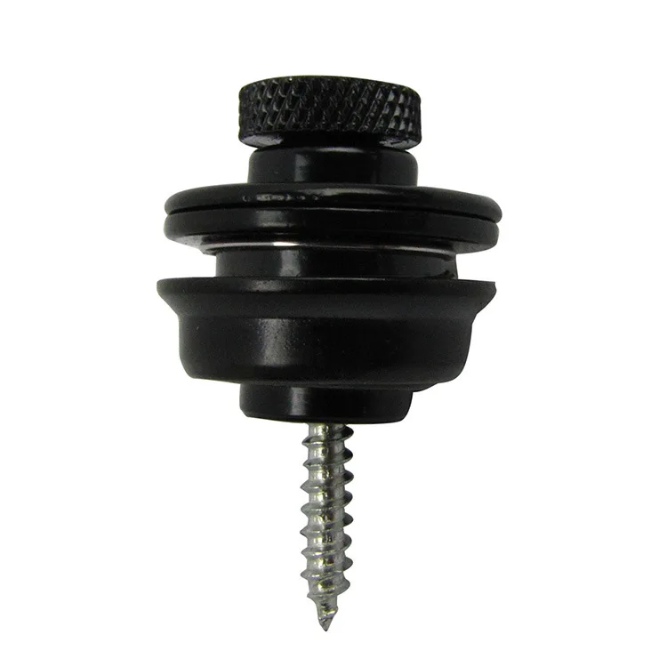 Metal Guitar Strap Buckle for Electric and Bass Guitars 8 Metal Guitar Strap Buckle for Electric and Bass Guitars - Image 8