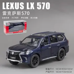 Dark Blue Lexus LX 570 Diecast Model 1:32 Scale 19 S29760c1f331e4311ab477258306153f1z