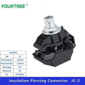 JC-2 Insulation Piercing Clamp for ABC Cables 8 S2992a5568ab4407a82d54d3e57dccd1b8