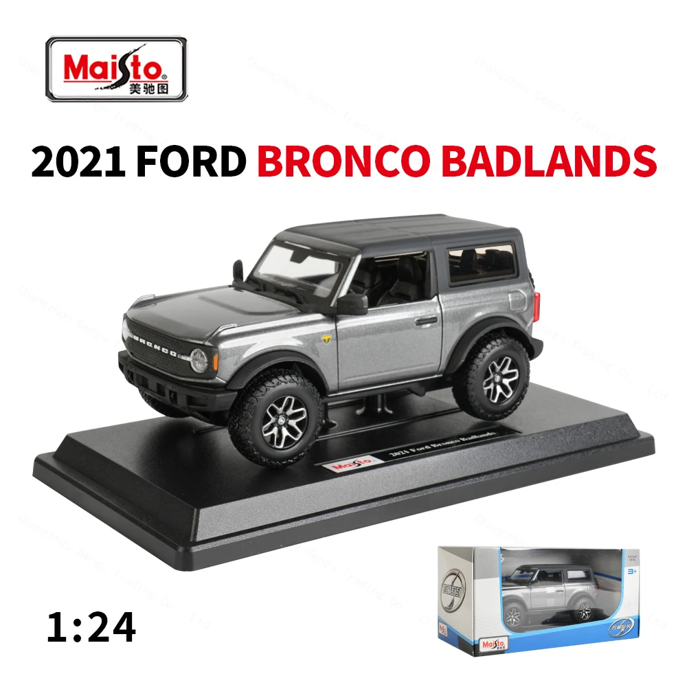 Maisto 1:24 Ford Bronco Badlands Model Car 7 Maisto 1:24 Ford Bronco Badlands Model Car - Image 7