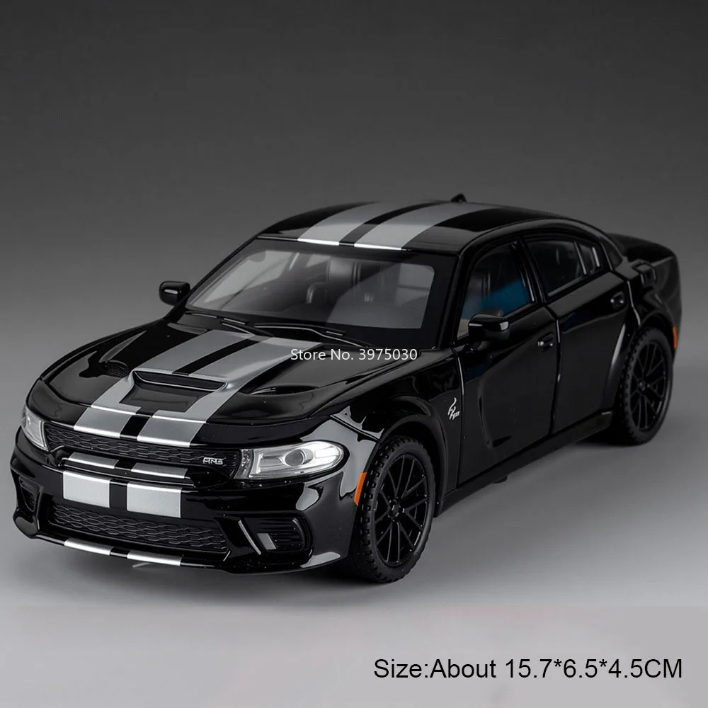 Diecast 1:32 Dodge Charger Model with Lights 8 Diecast 1:32 Dodge Charger Model with Lights - Image 8
