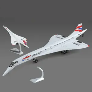 Concorde 1:168 Scale Diecast Model Aircraft 14 S29a867c626124f53b6392c2ce4e93175v