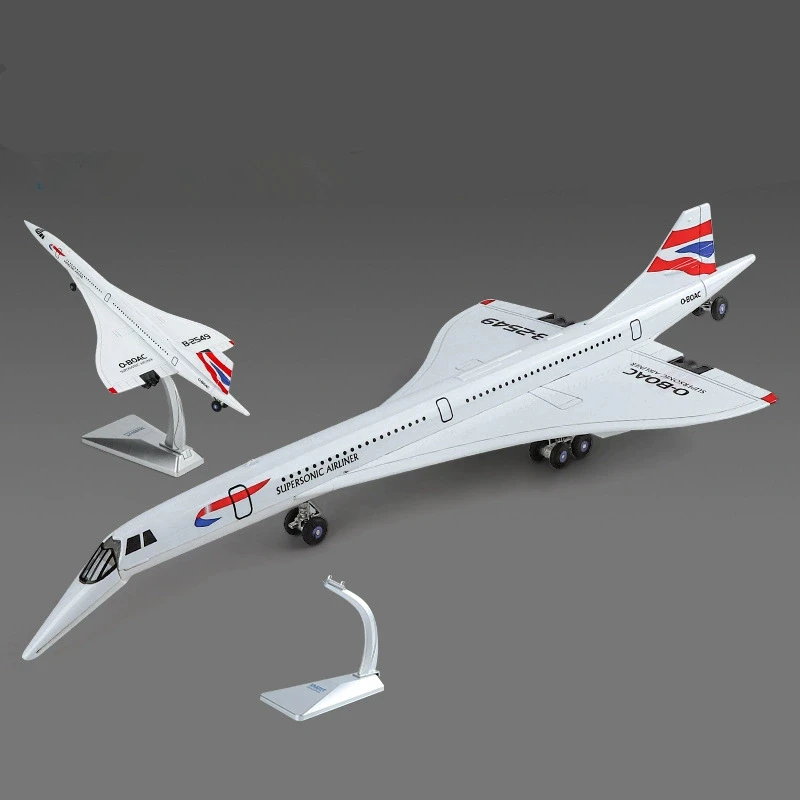 Concorde 1:168 Scale Diecast Model Aircraft 7 Concorde 1:168 Scale Diecast Model Aircraft - Image 7