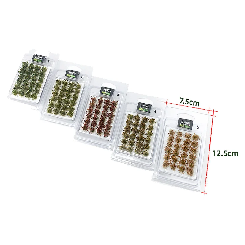 Miniature Grass Clusters for Dioramas and Models 6 Miniature Grass Clusters for Dioramas and Models - Image 6