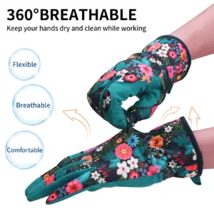 Vibrant Floral Gardening Gloves for Women 14 S29b2127d88b542af8a9e5748839acc28G