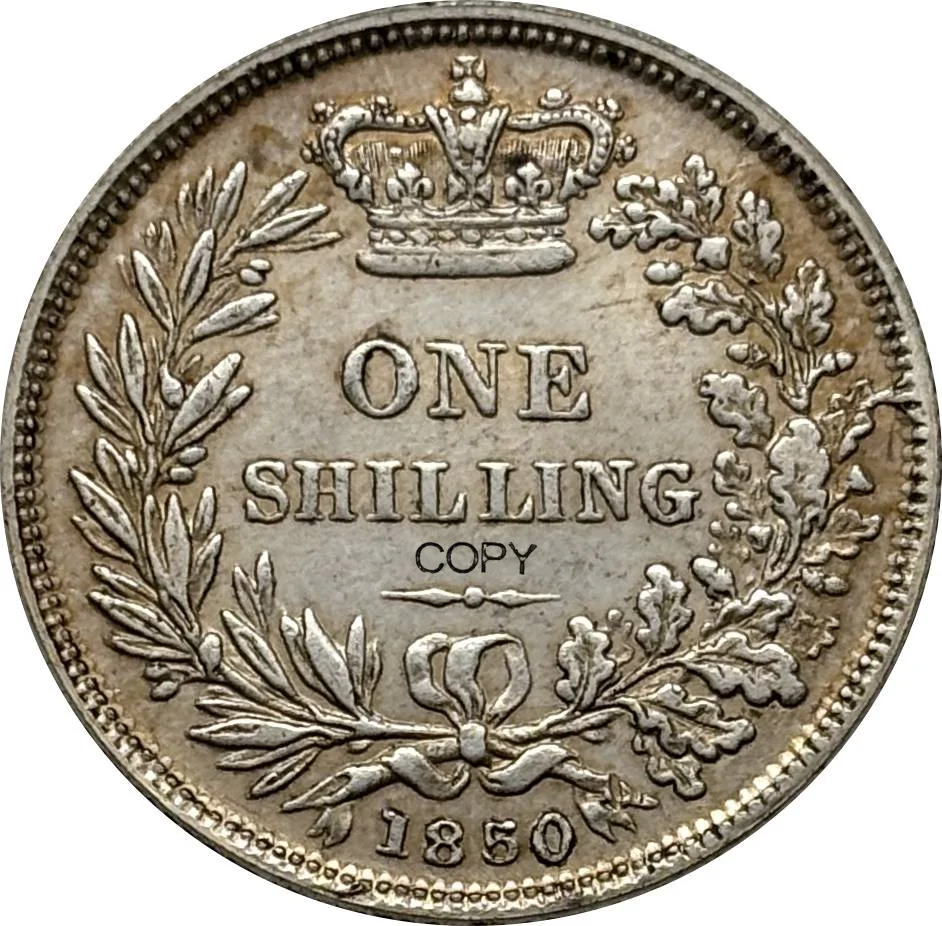 Vintage Queen Victoria Coin Replica 25mm 2 Vintage Queen Victoria Coin Replica 25mm - Image 2