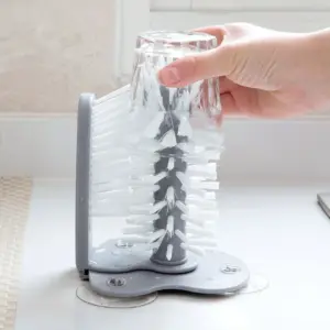 Gray Silicone Bottle and Glass Scrubber 11 S29efe01527f947928dba390b54e5849fi