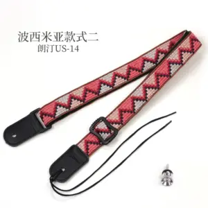 Vibrant Ethnic Ukulele Strap with Adjustable Length 16 S2a00ff70b3f145c58c3f142206cb8797V