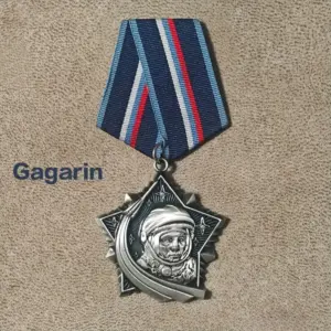 Gagarin Space Milestone Medal Replica