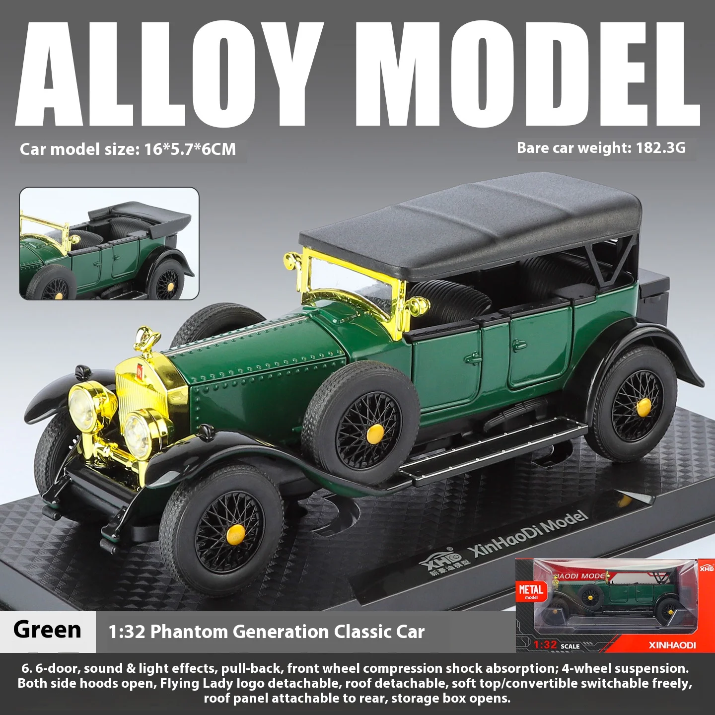 1:32 Scale Rolls Royce Phantom I Model 8 1:32 Scale Rolls Royce Phantom I Model - Image 8