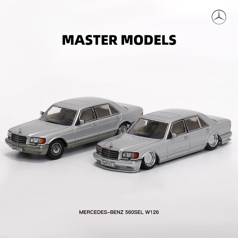 Mercedes-Benz 560 SEL 1/64 Diecast Model 4 Mercedes-Benz 560 SEL 1/64 Diecast Model - Image 4