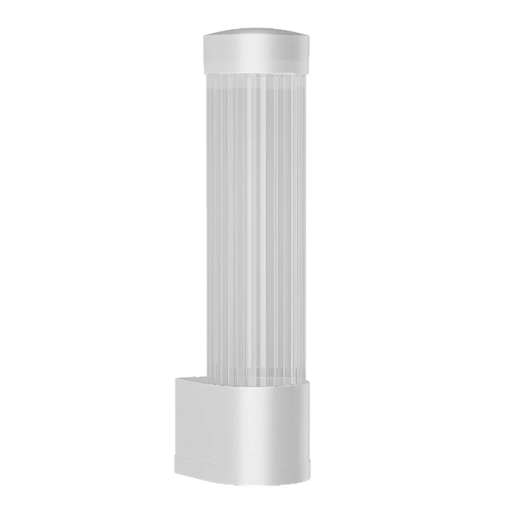 Modern Wall-Mounted Cup Dispenser in White or Black 2 Modern Wall-Mounted Cup Dispenser in White or Black - Image 2