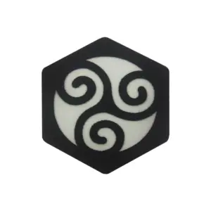 Odin Compass Glow-In-The-Dark Patch 6cm 18 S2a4dd720071f4a8fb36c1f12373cfad16