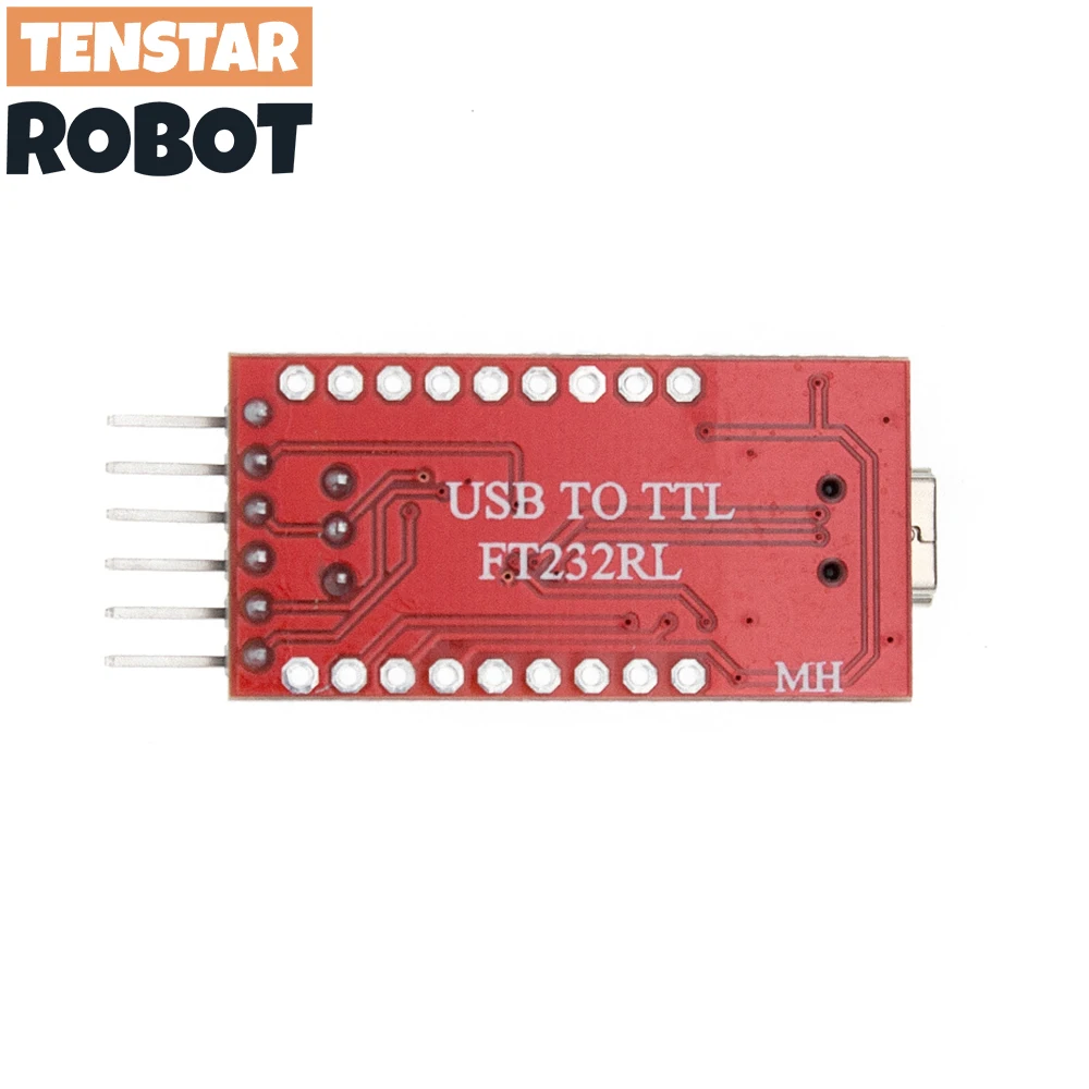 FT232RL USB to TTL Adapter Module 43x17mm, 3.3V/5V 3 FT232RL USB to TTL Adapter Module 43x17mm, 3.3V/5V - Image 3