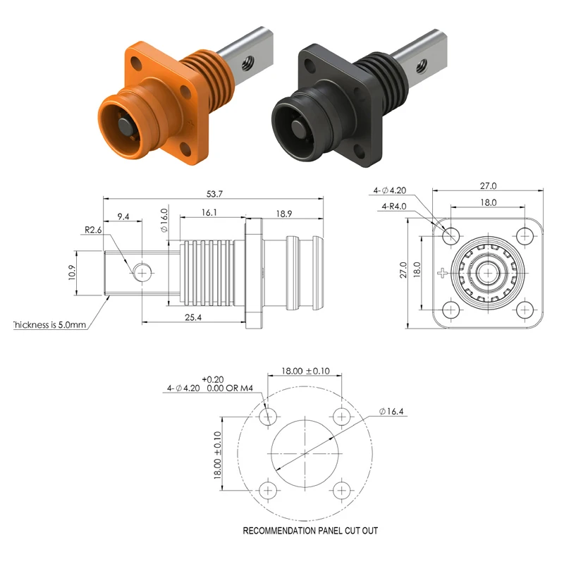 High-Current Lithium Battery Connector 130A 5 High-Current Lithium Battery Connector 130A - Image 5