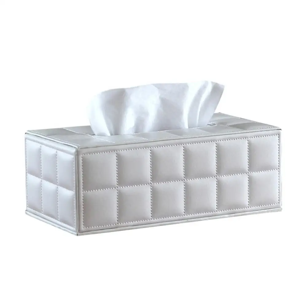 Faux Leather Tissue Box, 25x14x9.5cm 7 Faux Leather Tissue Box, 25x14x9.5cm - Image 7